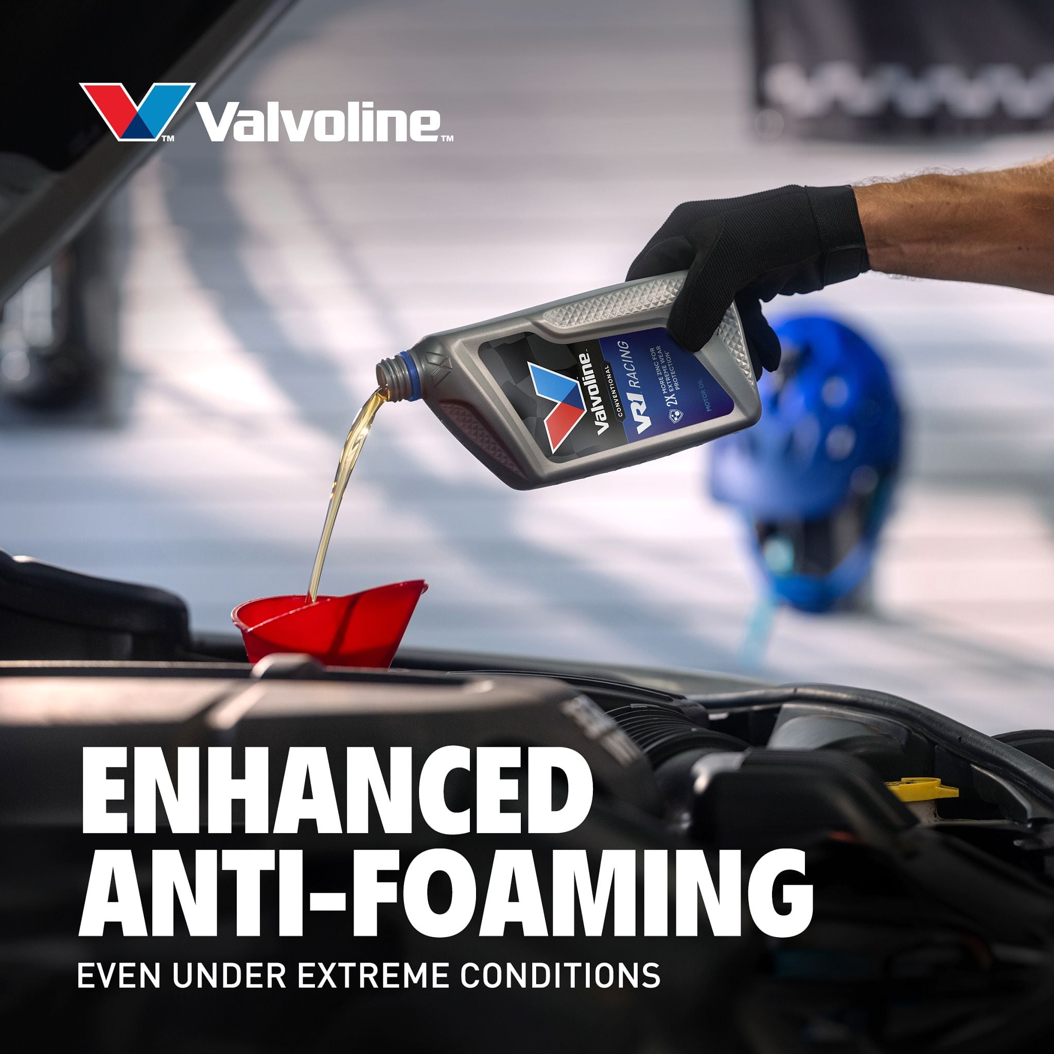 VR1 Racing High Performance High Zinc Motor Oil SAE 40 - Valvoline